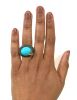 Turquoise Tulip Ring