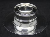 Unique Sterling Inkwell