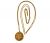 Vintage Diamond Star Medallion Locket with Chain