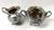 Early Victorian Sterling Silver James & Walter Marshall Tea set, Edinburgh 1839