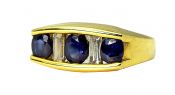 Kurt Wayne Sapphire and Diamond Ring
