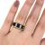 Kurt Wayne Sapphire and Diamond Ring