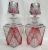 Val Saint Lambert Square Spirit Decanters