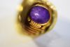 Van Cleef Vintage 6.17ct Carved Amethyst 18kt Ring