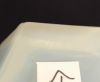 Verlys Art Deco opalescent glass vase