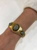 Victorian Diamond Ruby Enamel Bracelet