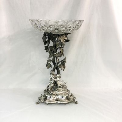 Victorian Figural Silver Plate Centrepiece 