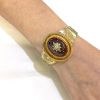 Victorian Garnet and Diamond Bangle