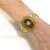 Victorian Garnet and Diamond Bangle