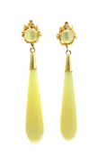 Victorian Agate Earrings
