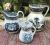 Victorian Blue and White Pitchers