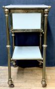 Victorian Brass & Glass Table