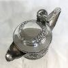 Victorian Claret Jug With Sterling Silver Mounts