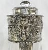 Victorian Claret Jug With Sterling Silver Mounts