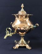 Victorian Copper Tea Urn, English, circa 1860-70