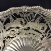 Victorian EPNS Cake Basket Decorated With Exotic Hunt Scenes