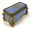 Victorian Enamelled Dresser Box, French, circa 1875