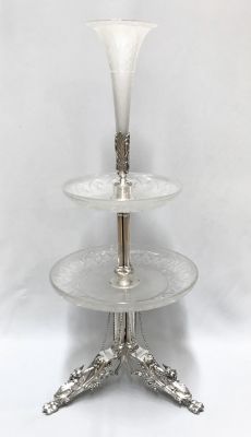 Victorian Era Renaissance Revival Epergne
