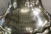 Victorian Figurative Silver Plate Softball Trophy
