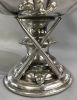 Victorian Figurative Silver Plate Softball Trophy