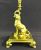 Victorian Gothic Brass Candelabra