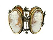 Cameo Bracelet Grecian Goddess Victorian