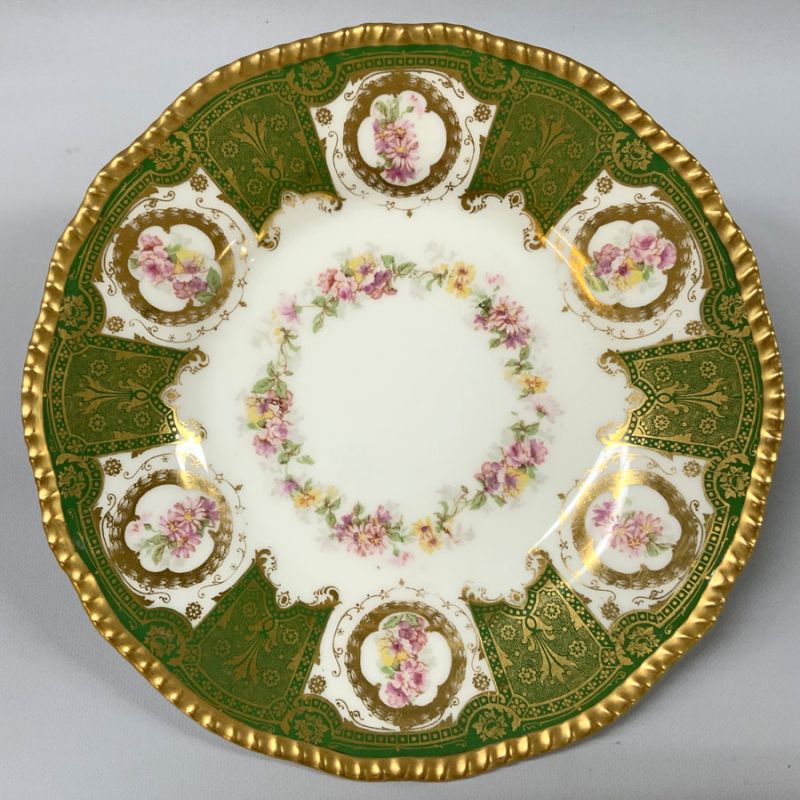 Victorian Limoges Luncheon Plates Made In France Circa 1895 1900