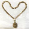 Victorian Locket With Seed Pearls & Original Chain