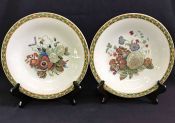 Victorian Prattware Transfer Ware Plates