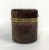 Victorian Ruby Flash Comfit Box with Gilt Metal Frame
