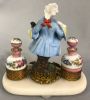 Victorian Scent Bottles & Stand, circa 1880-90