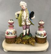 Victorian Scent Bottles & Stand, circa 1880-90