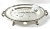Victorian Sheffield Silver Plate Meat Dome with Matched Well and Tree Platter