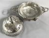 Victorian Silver Plate Butter Dish