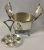 Victorian Silver Plate Egg Caddy