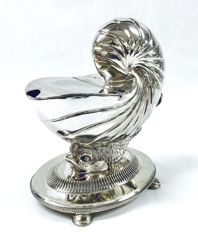 Victorian Silver Plate Figural Spoon Warmer, English, circa 18701883