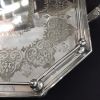 Victorian Silver Plate Gallery Tea Tray