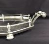 Victorian Silver Plate Gallery Tea Tray