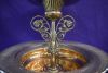 Victorian Silver Plate Three Tiered Epergne & Late Victorian Plateau