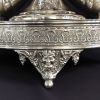 Victorian Silver Plate & Glass Centrepiece