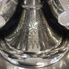 Victorian Silver Plate & Glass Centrepiece