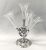 Victorian Silver Plate and Etched Glass Epergne, English, circa 1900