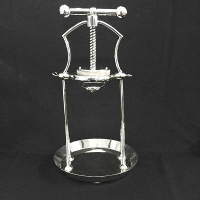 Victorian Silver Plated Lemon Squeezer