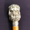 Victorian Six-Faced Silver Walking Stick