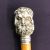 Victorian Six-Faced Silver Walking Stick