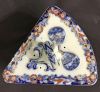 Victorian Staffordshire Wedge Shape Cheese Dish & Cover