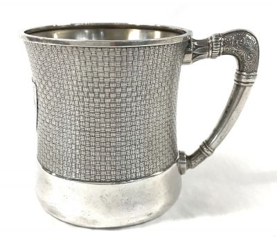 Victorian Sterling Silver Christening Cup