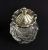 Victorian Sterling Silver Double Inkwell