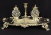 Victorian Sterling Silver Double Inkwell