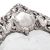 Victorian Sterling Silver Heart Shaped Mirror, London 1895